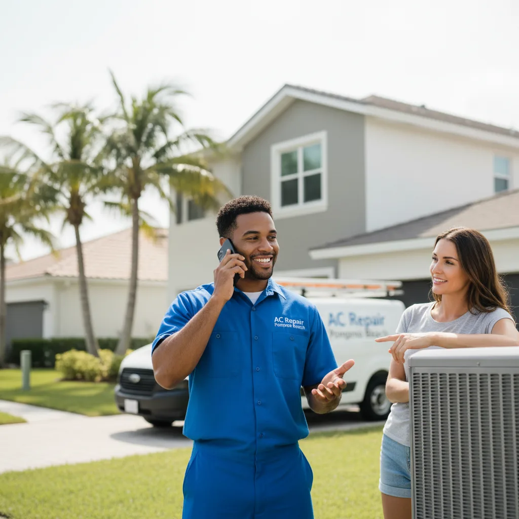 AC Repair Pompano Beach customer support in Chouteau